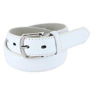 CTM Boy's Casual Basic Leather Belt